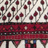 Ancien tapis d iran fait main