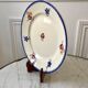 Round dish Digoin Sarreguemines model "Mary-Lou" 30s