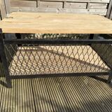 Industrial lounge table