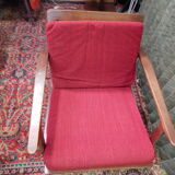 Fauteuil vintage design scandinave 60/70