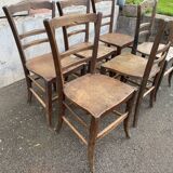 Set de 6 chaises bistrot
