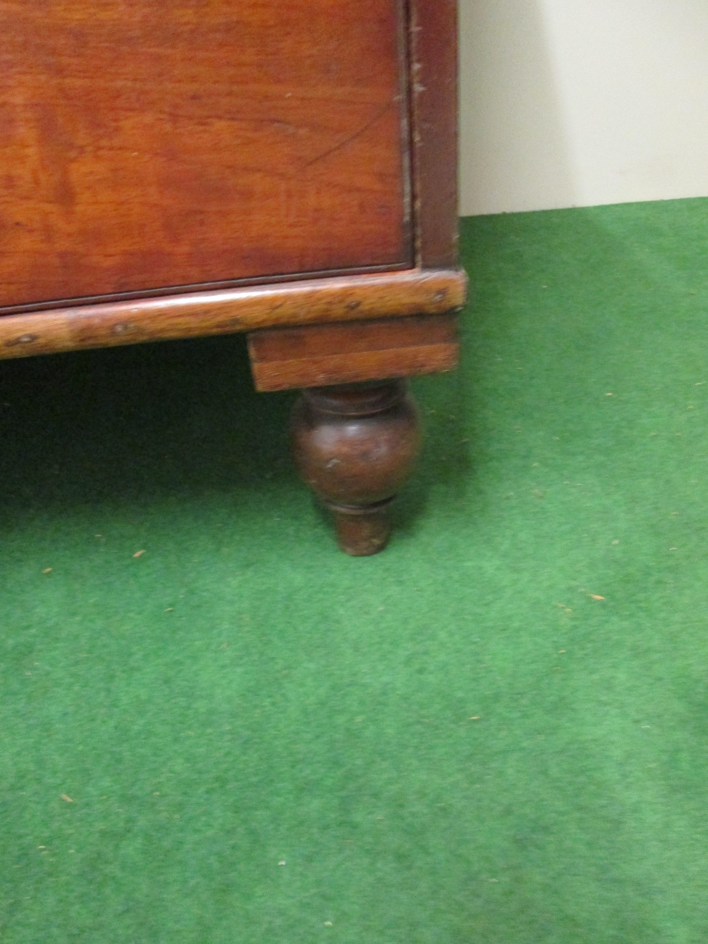 Commode bateau ancienne en acajou massif