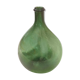 Demijohn with a beautiful glass mixing green and brown