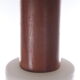 Vintage Louis Kalff hanging lamp teak / opal glass, 1950s