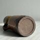 Rustic ceramic vase, vintage handmade pottery