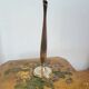 Brass soliflore vase