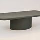 Coffee table in wood and mortex