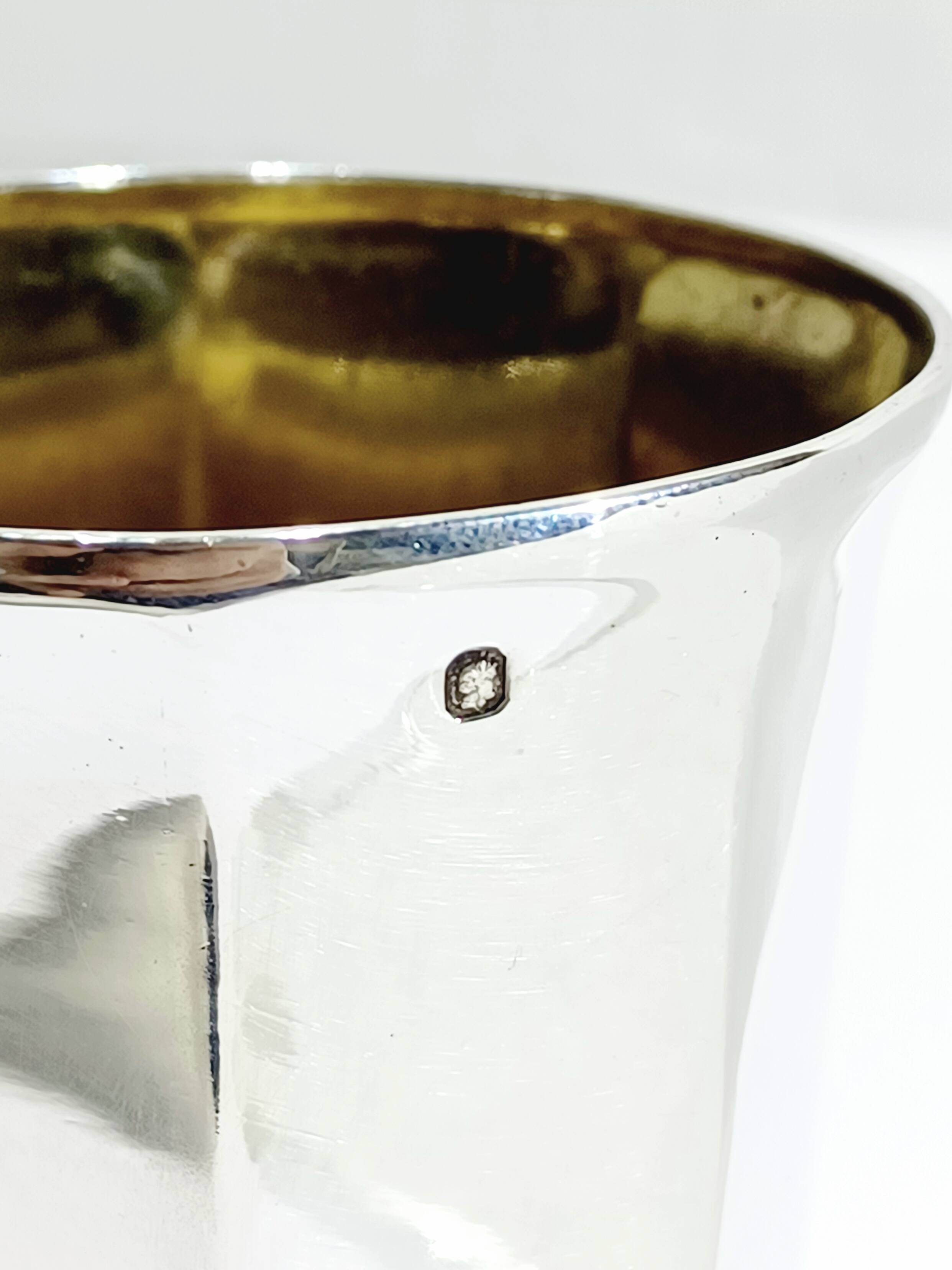 Maison Odiot - Art Deco solid silver cup