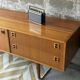 Scandinavian low sideboard in teak, 1970.
