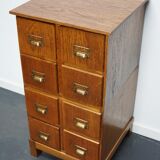 Vintage apothecary furniture in oak, Germany, 1940s