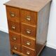 Vintage apothecary furniture in oak, Germany, 1940s