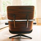 The Eames Lounge Chair, designed by Charles and Ray Eames, 1980s.