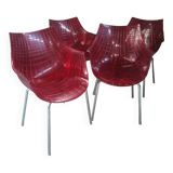 Set of 4 Meridiana chairs
