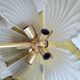 Chandelier murano shells 1970