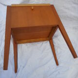 Scandinavian oak sewing basket