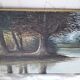 Vintage painting signed M. Bonvin
