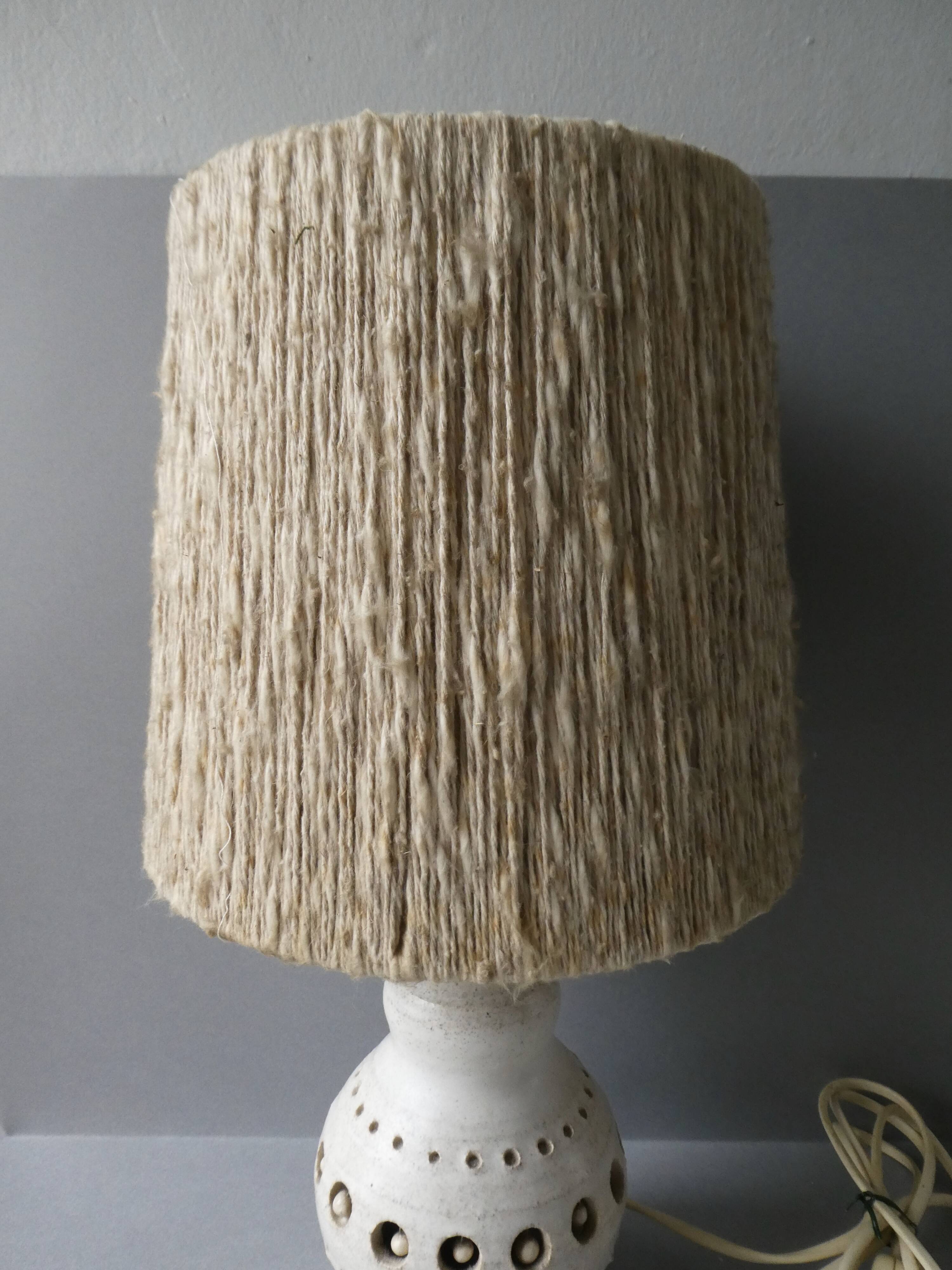 Georges Pelletier ceramic lamp, 1960s
