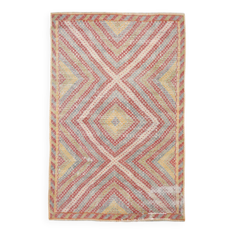 Tapis Kilim Vintage Scandinave 6x10, 200x312Cm