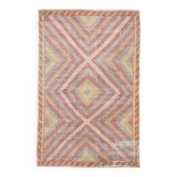 Tapis Kilim Vintage Scandinave 6x10, 200x312Cm