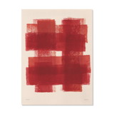 Abstract painting on paper B245 painting signed Eawy