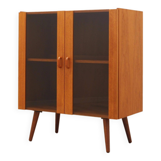 Teak showcase, Danish design, 1970s, production: Denmark