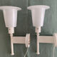 Pair of wall lamps by Uno and Östen Kristiansson for Luxus Sweden