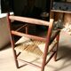 Antique children's mulched armchair