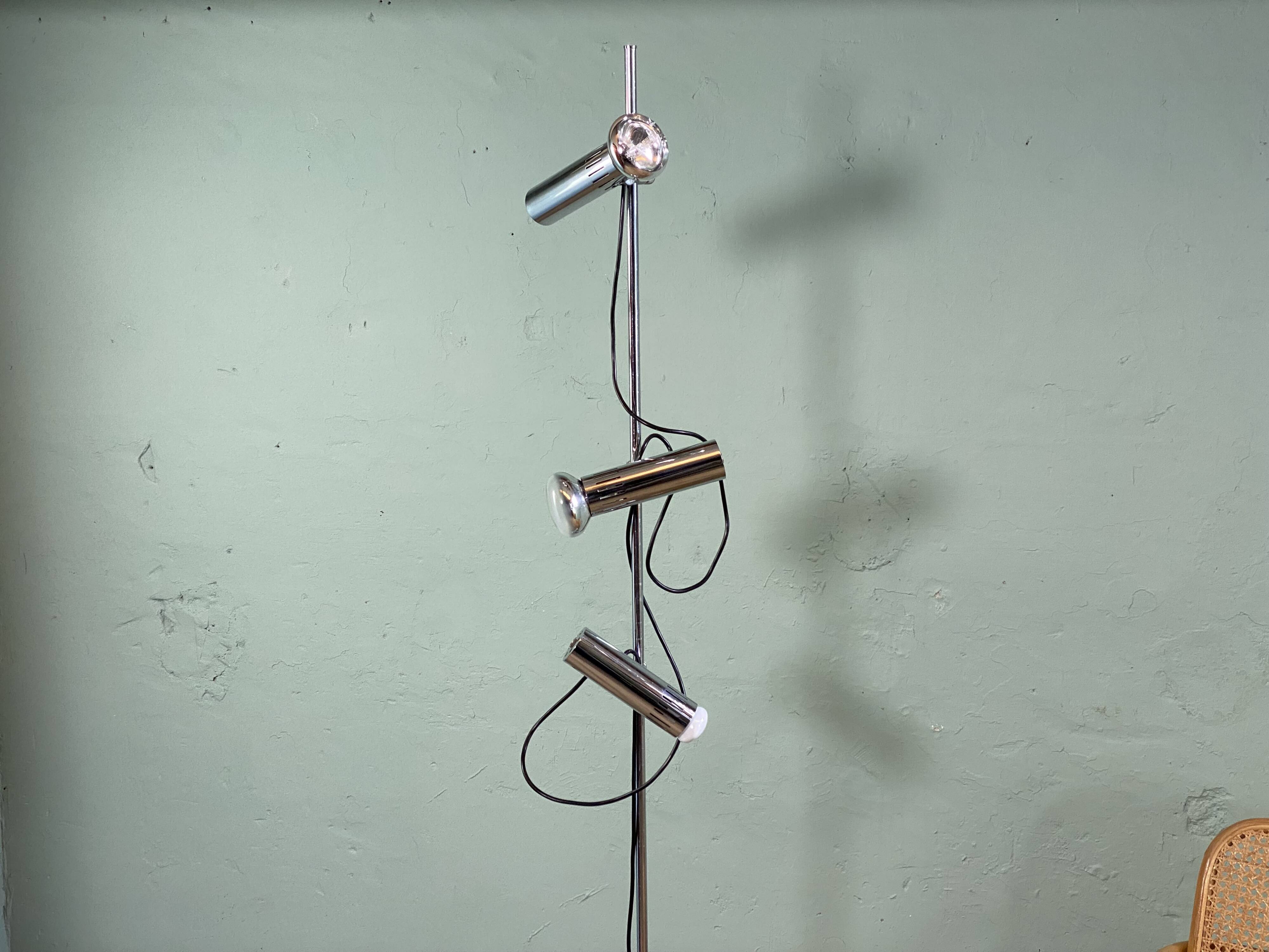 Lampadaire vintage design 70