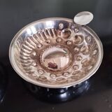 Taste wine tasting cup silver-plated saucer