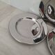 Alessi Alfra / Small presentation plates in 18/8 stainless steel