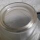 Art Deco vase in molded glass with swallow decorations