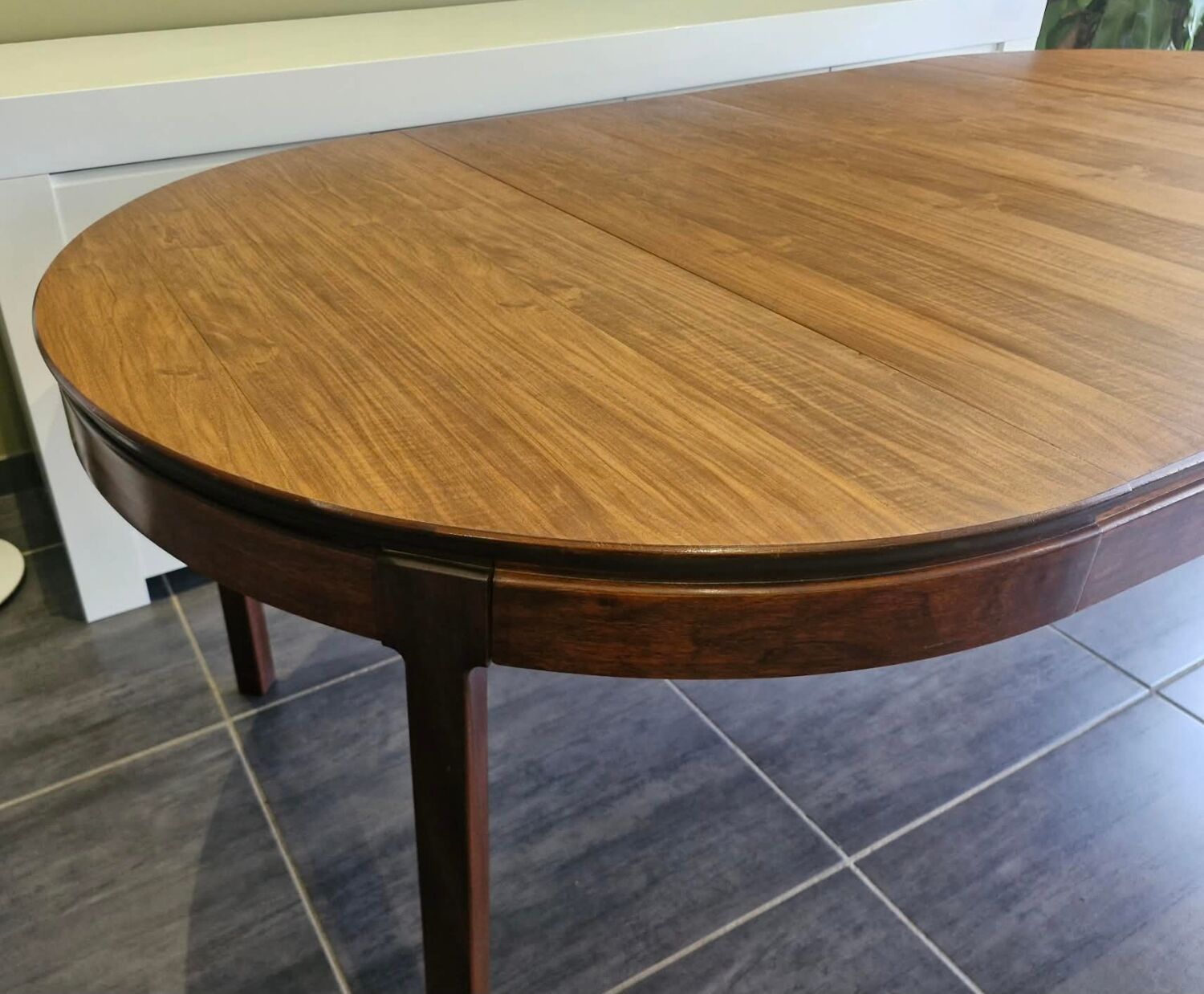 Scandinavian extendable teak table, 1970s