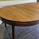 Scandinavian extendable teak table, 1970s