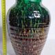 Vase amphora in glazed terracotta, signed "Accolay", 27 cm