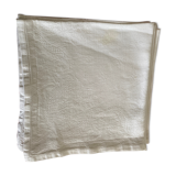 Set of cotton damask towels