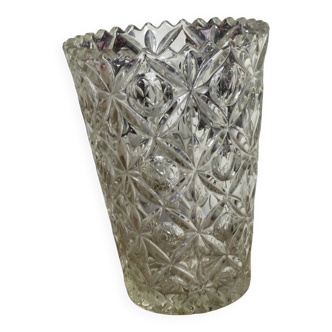 Vase verre vintage