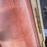 Paire de fauteuils - bergères de style Louis XVI