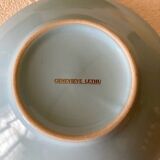 Sous-tasses à café Aquarelle Geneviève Lethu - set complet