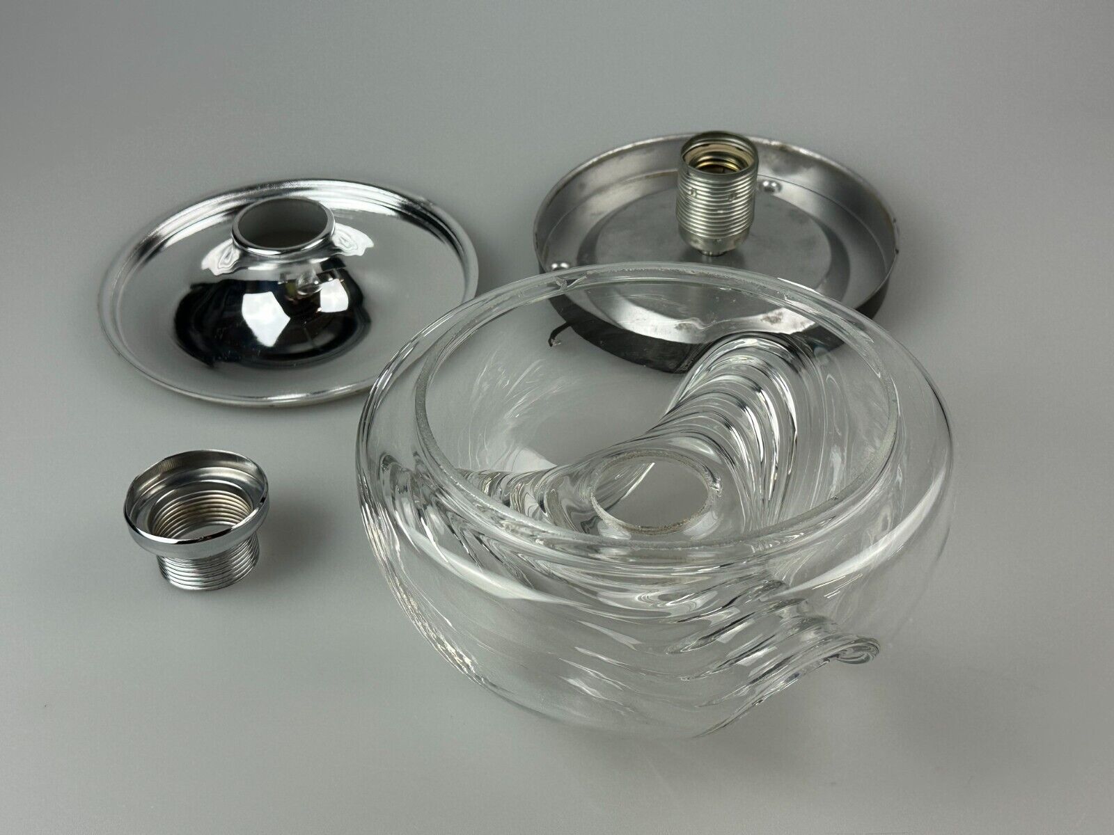 Ceiling lamp by Peill & Putzler for Koch & Lowy 60s 70s