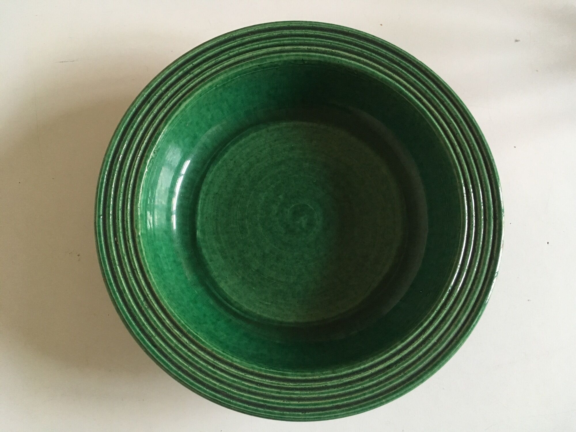 Dish glazed terracotta 50 Vallauris