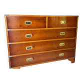 Boat chest of drawers