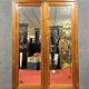 Parisian Louis XVI style cabinet in mahogany and gilded bronzes circa 1880