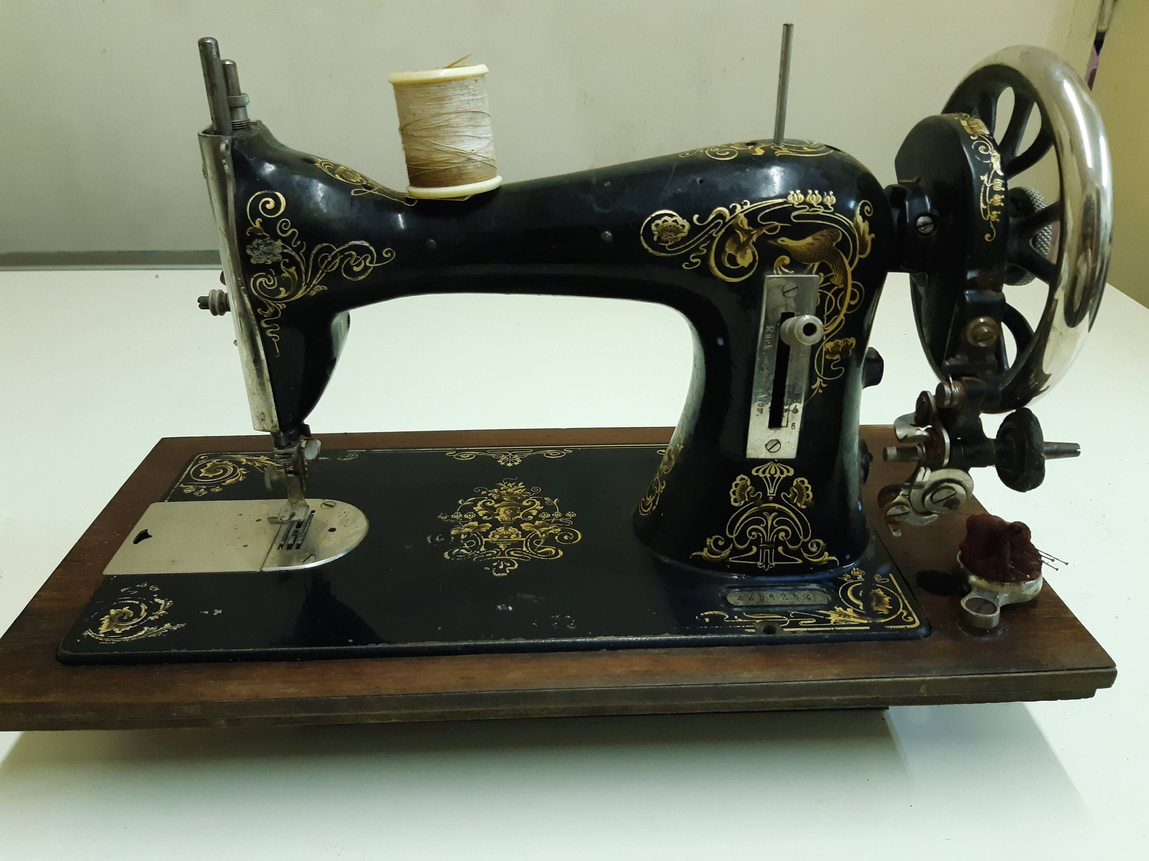 Old sewing machine