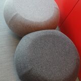 Set of 2 allermuir pebble poufs
