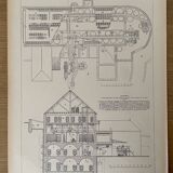Lithographie sur la vinification de 1921