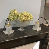 Set of two portable lamps