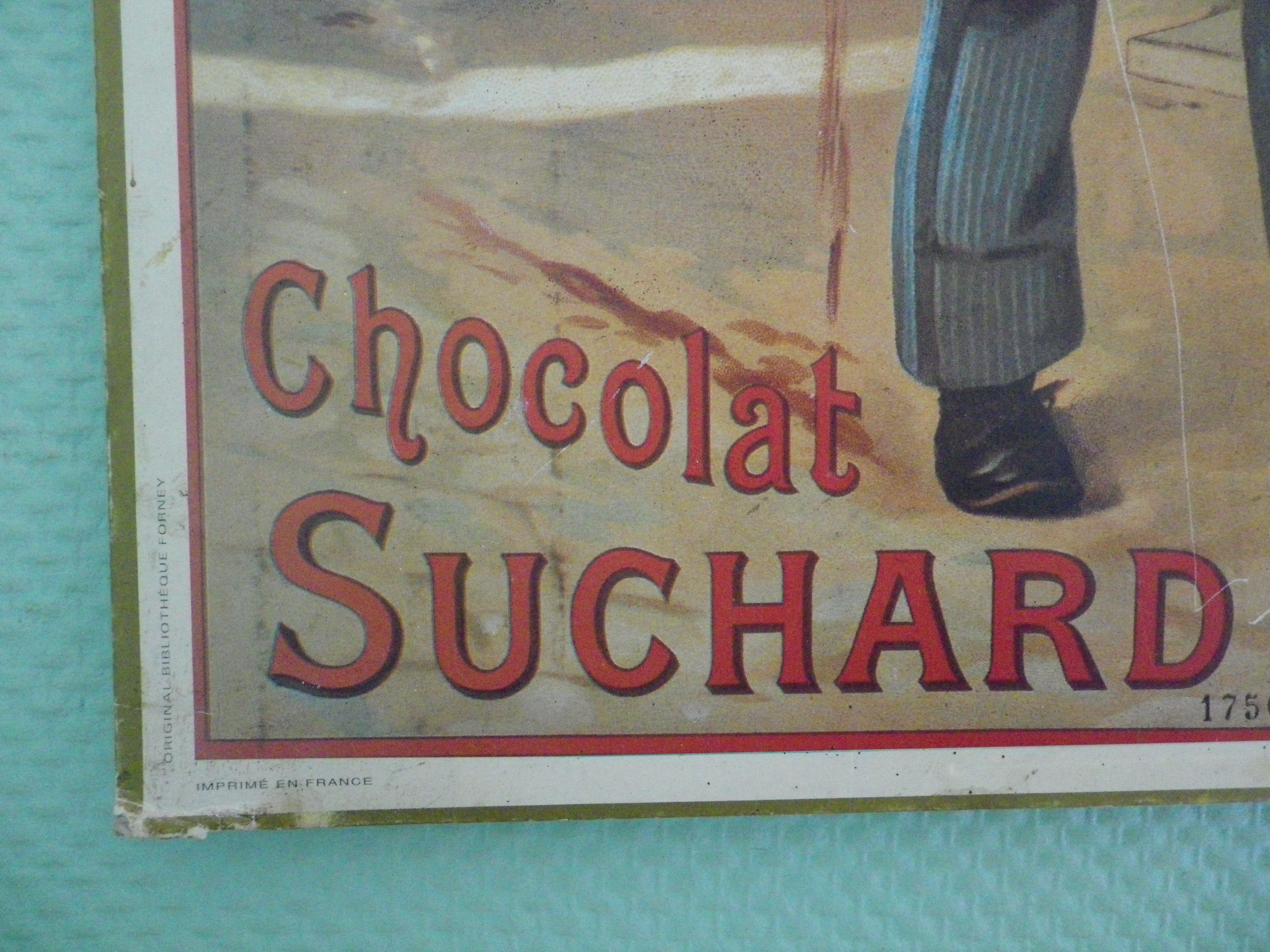 Advertising poster "chocolat suchard" Bernard Carant