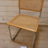 Eight chairs "Cesca B32" by Marcel Breuer