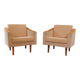 Pair of armchairs 1970s Czechoslovakia