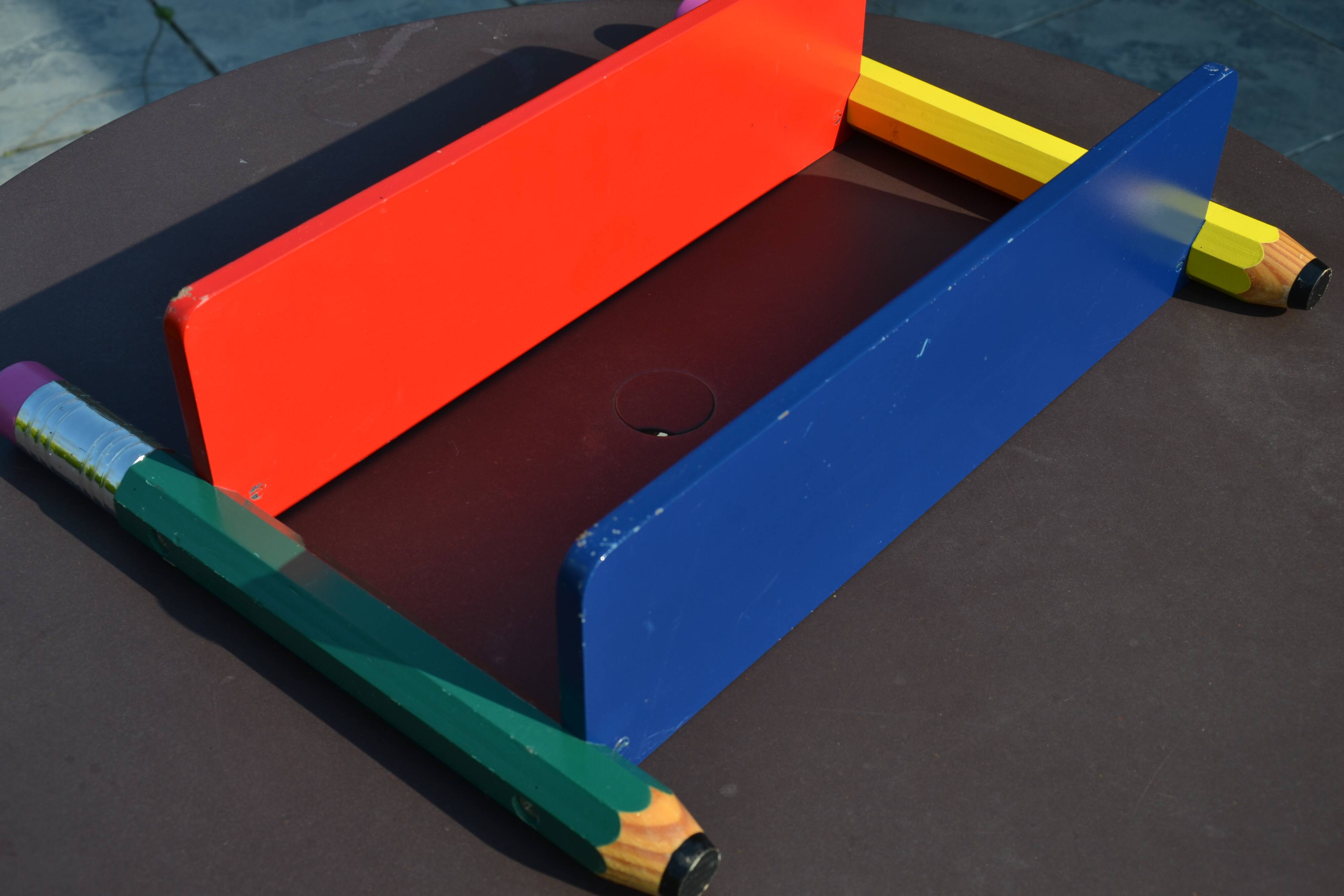 2 pencil shelves Pierre Sala